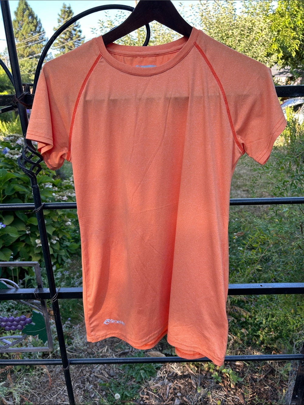 SportHill TempTech orange running tee size M